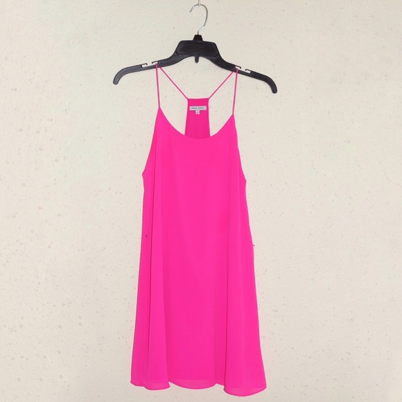 Zebra Hot Pink Dress